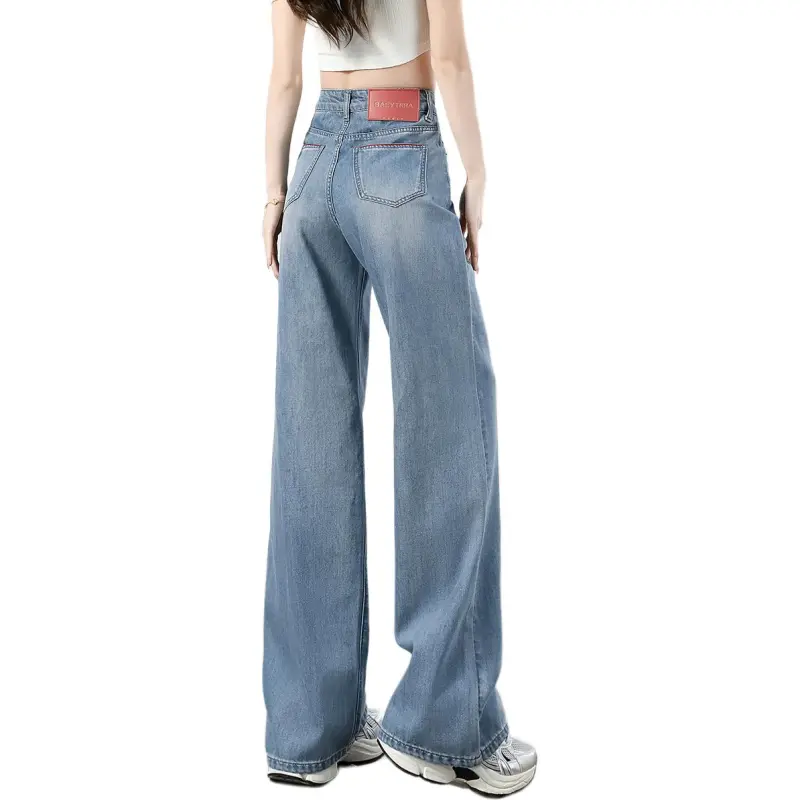 Weixi Jeans Women's Light Blue-3