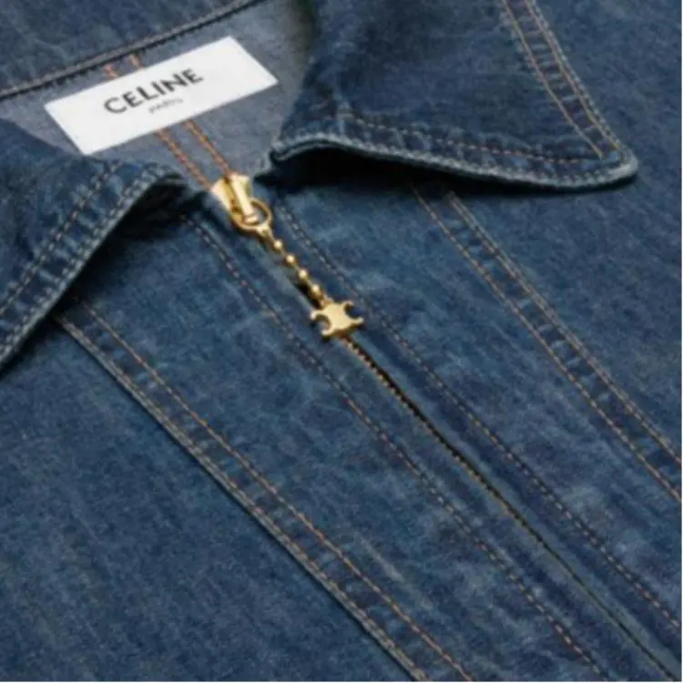 CELINE Shirts Women's Blue-2