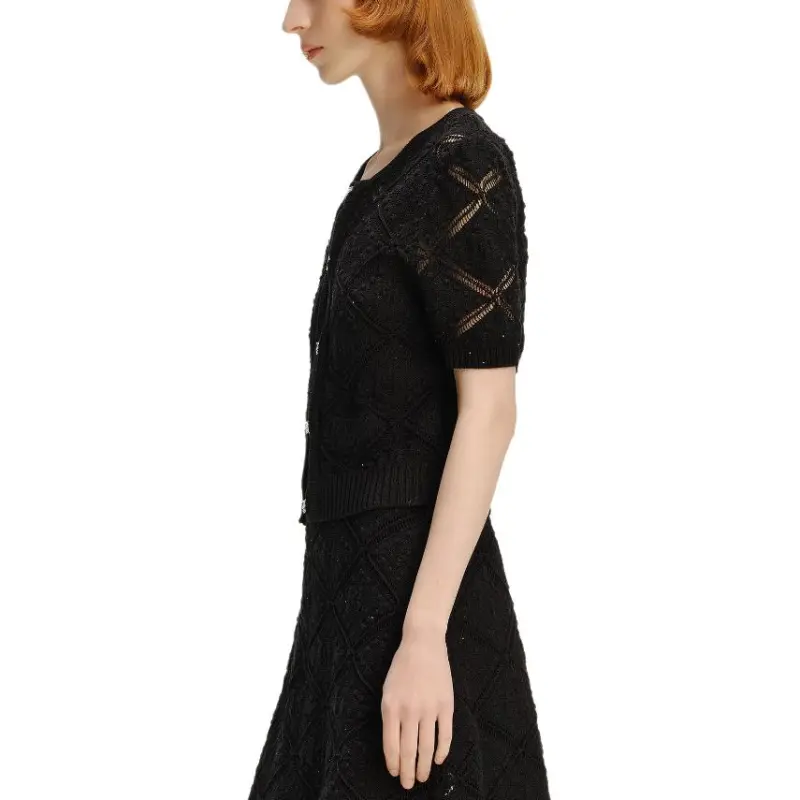 KARL LAGERFELD SS24 Knitwear Women's Black-4