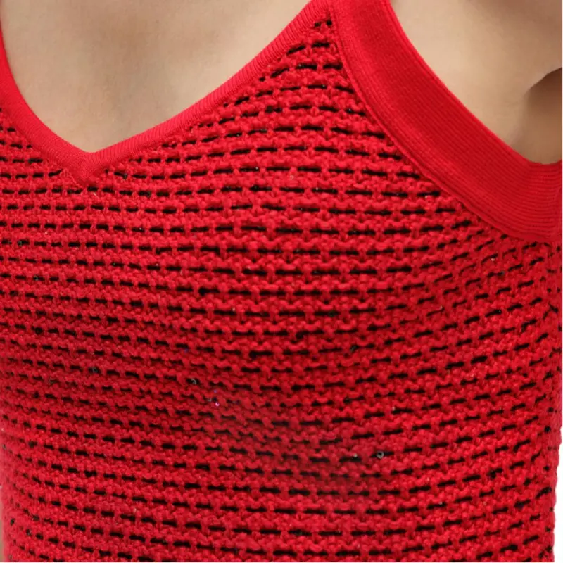 KARL LAGERFELD SS24 Camisole Women's Red-5