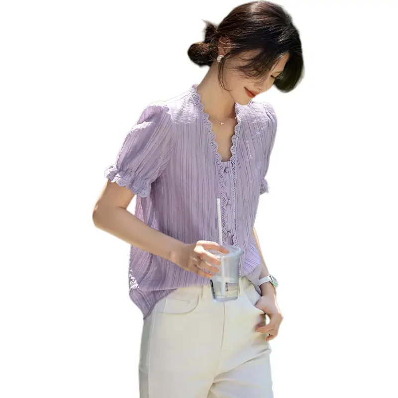 XWI Shirts Women's Purple-1