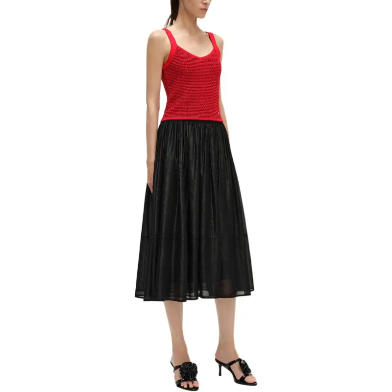 KARL LAGERFELD SS24 Camisole Women's Red-4