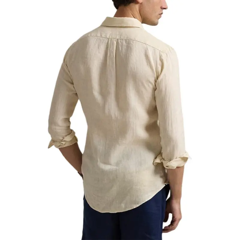 Polo Ralph Lauren SS25 Shirt Men's Cream-2