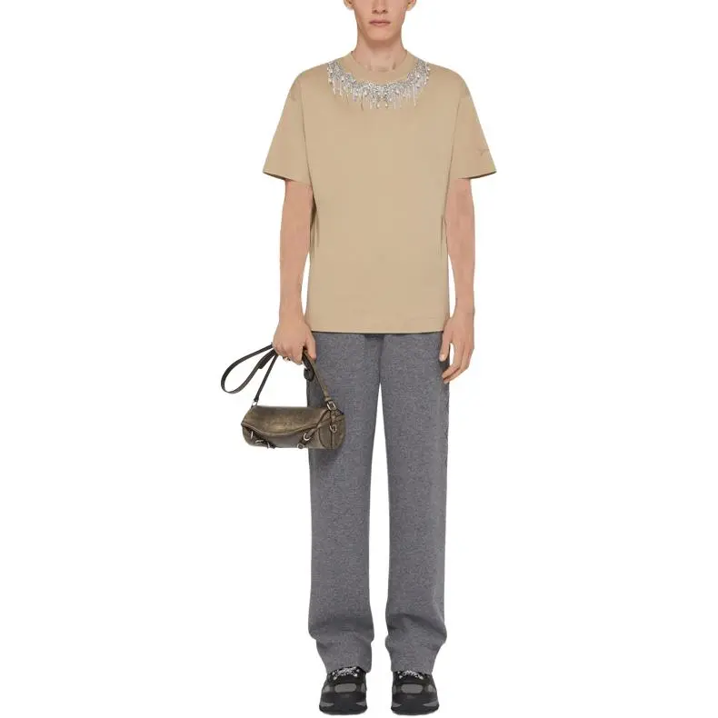GIVENCHY T-Shirt Men's Beige Cappuccino-1