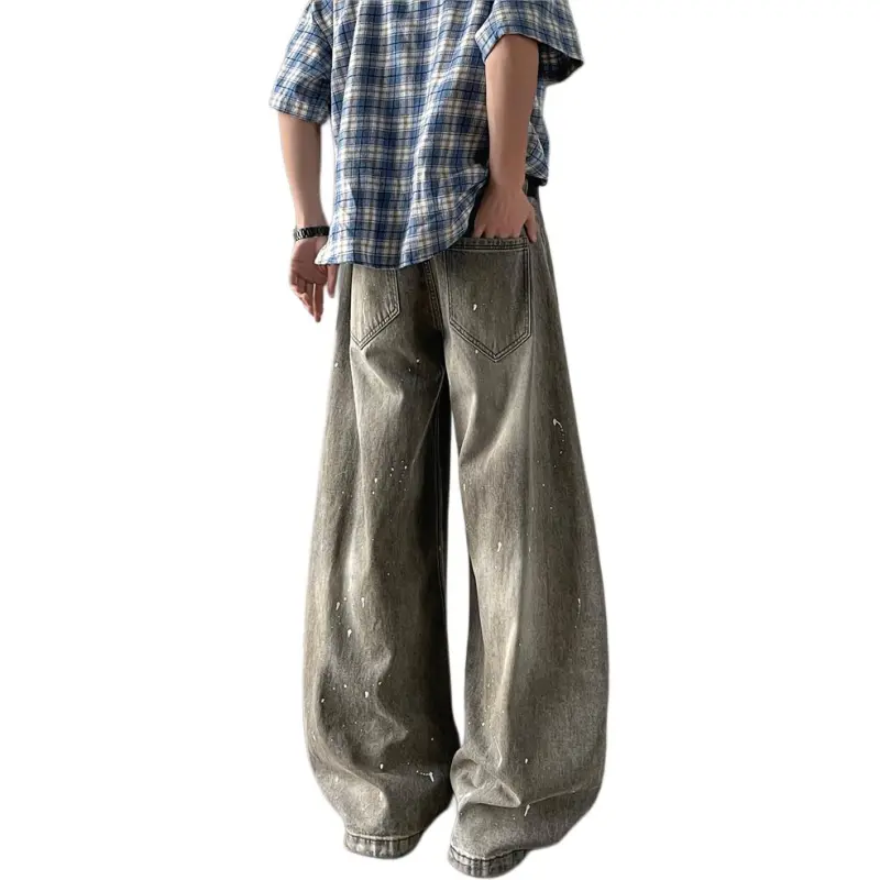 SIL VITIN Jeans Unisex Gray-1