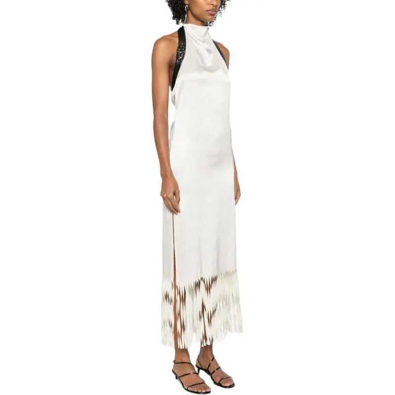 NANUSHKA Fringed Midi Dress-3