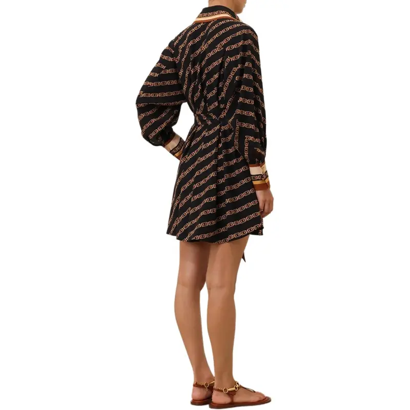Zimmermann SS25 Long Sleeved Dresses Women's Black-5