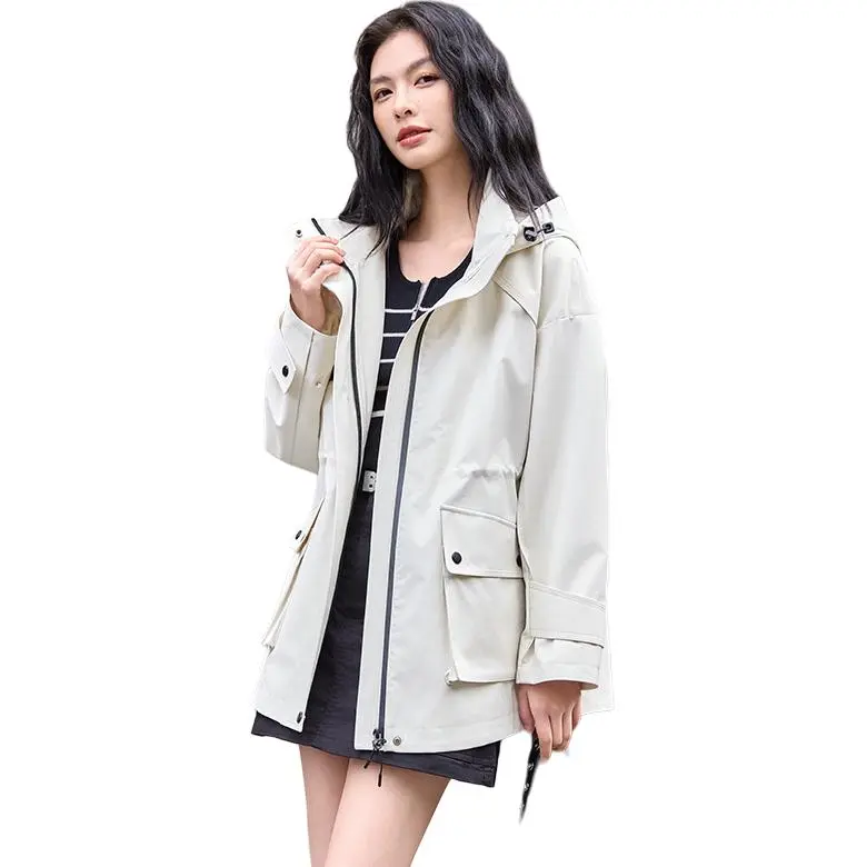 Yi Mengyuan Trench Coat Women's-7