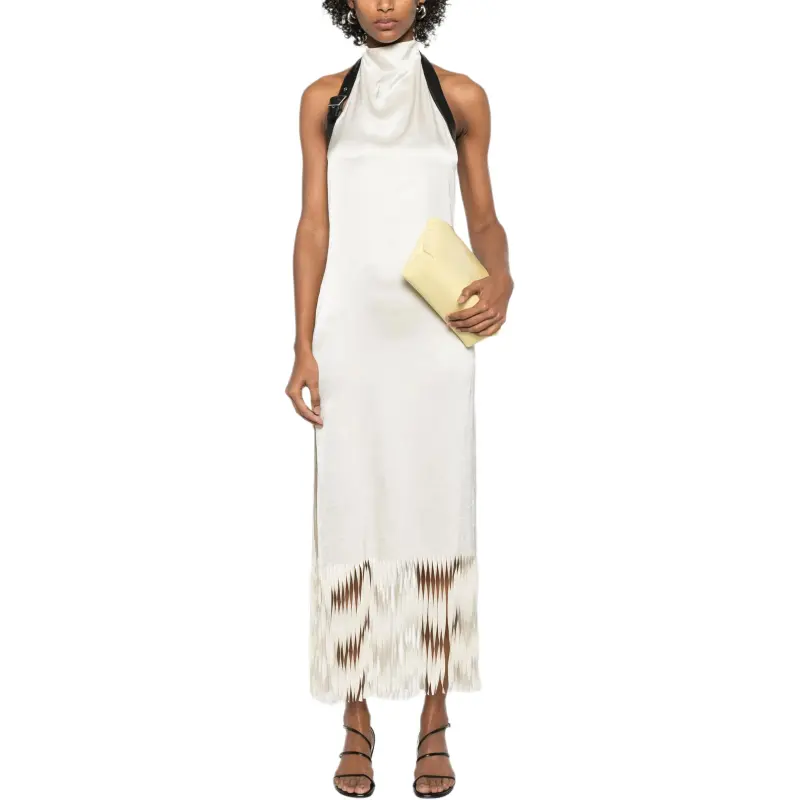 NANUSHKA Fringed Midi Dress-1