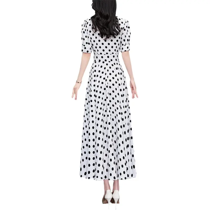 Ning Cai Yuer Short Sleeved Dress Women's-1