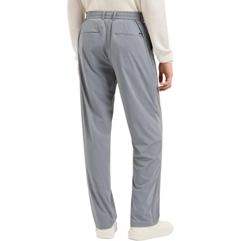 EMPORIO ARMANI Stretch Nylon Trousers With An Elasticated Back-3