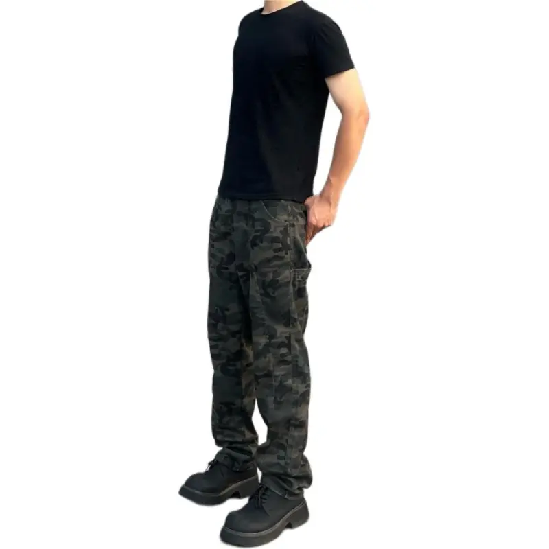 KVIV Jeans Unisex Camouflage [Editor's Recommendation]-5