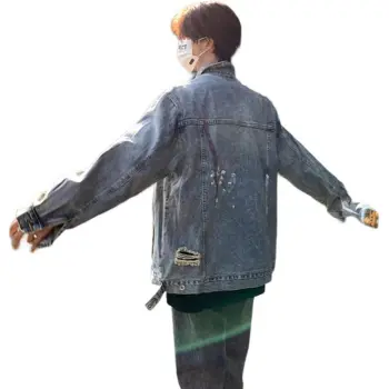 SUNSETMONENT Denim Jacket Unisex Blue