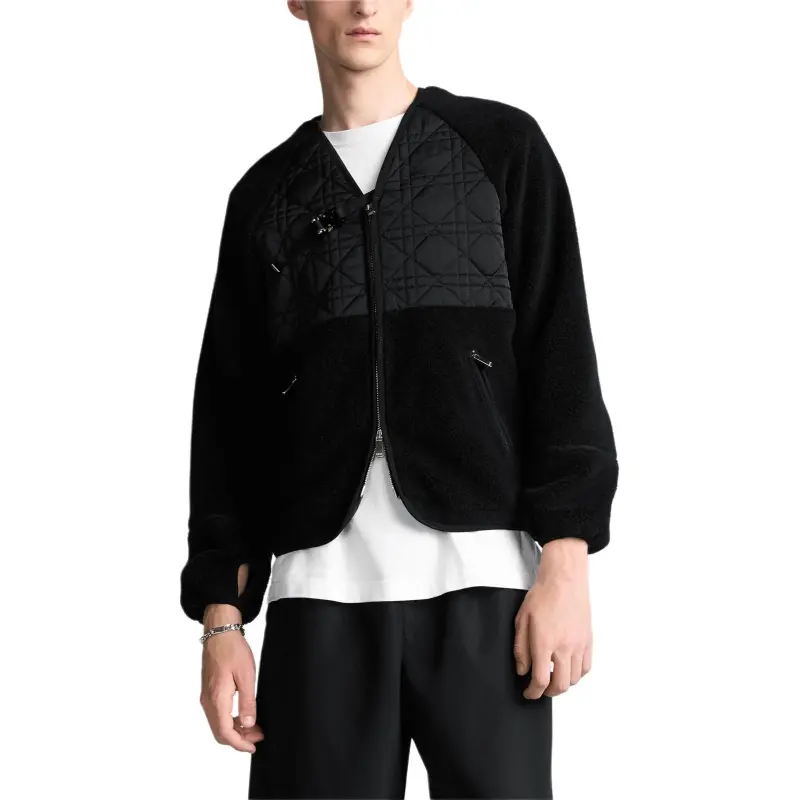 DIOR SS25 Puffer Jacket Men's Black-4