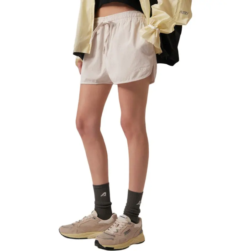 AUTRY SS25 Sports Shorts Women's Ecru-3