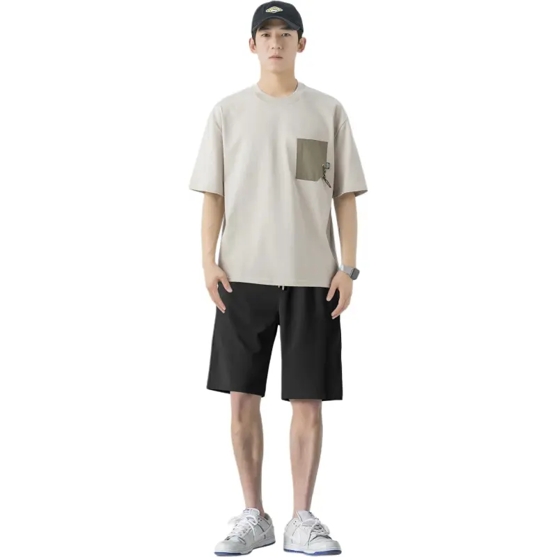WOOD SOON Casual Shorts Unisex-3