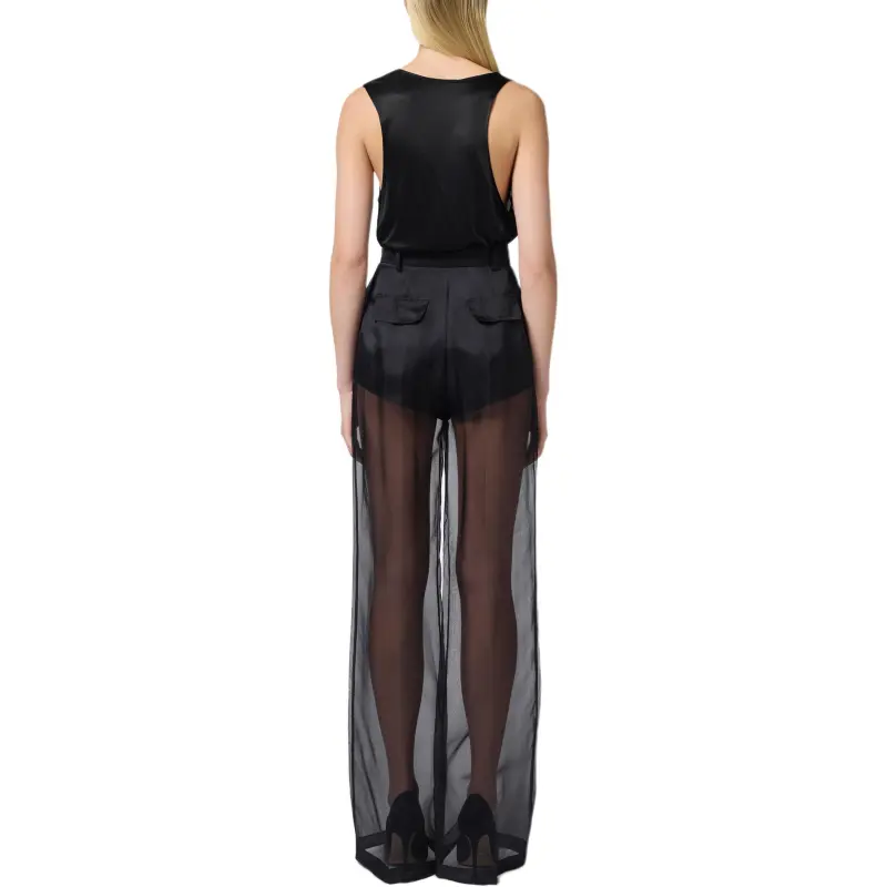 Elisabetta Franchi Shiny Jersey Tank Top-2