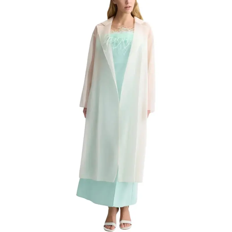 LIU·JO Organza Trench Coat-1