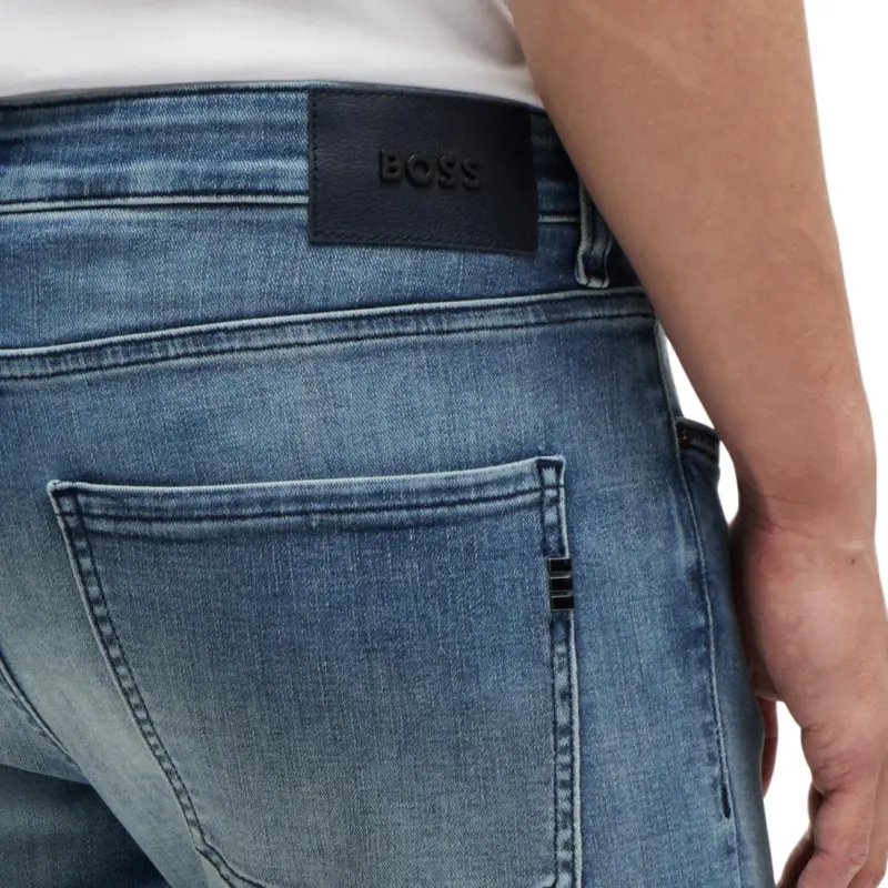 HUGO BOSS Delaware Slim Fit Jeans-4