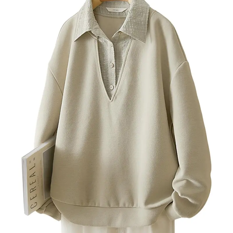IHIMI Sweatshirt Women's Pea Green-1