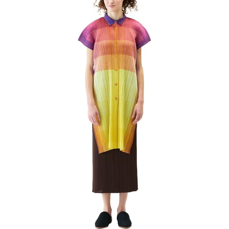 PLEATS PLEASE ISSEY MIYAKE Shirt Women's Yellow-3