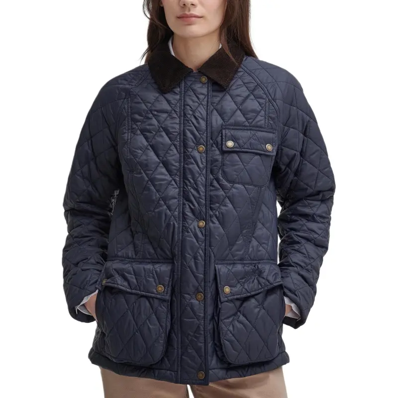 BARBOUR Puffer Jacket Women's Marine Blue-2