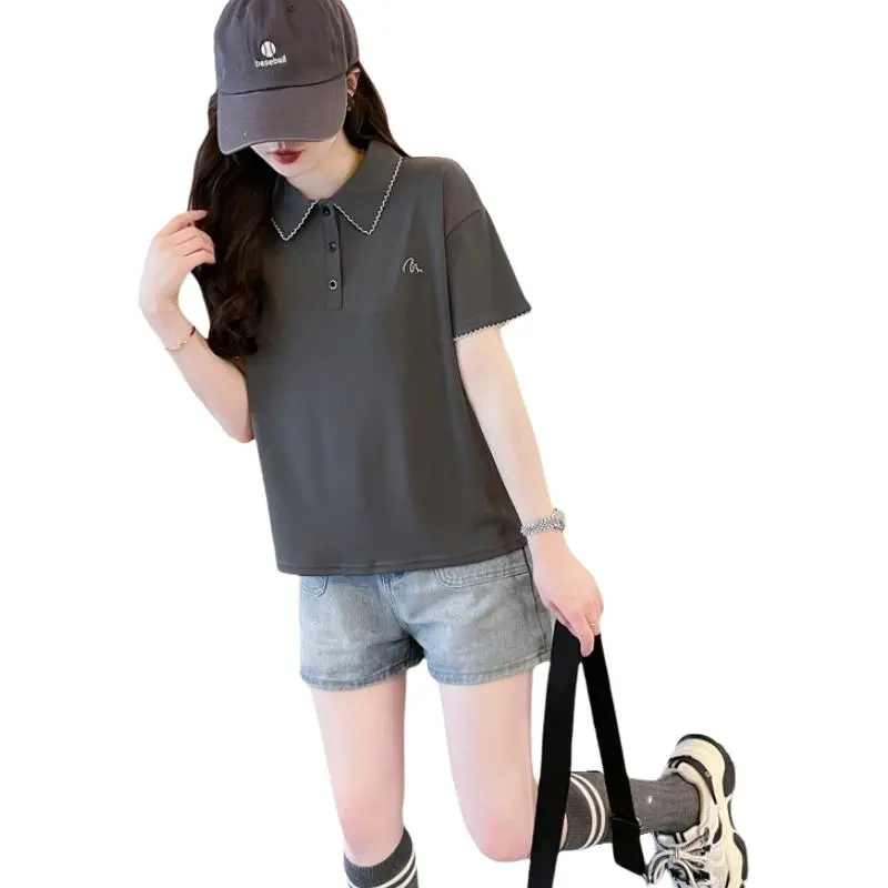 KAISER Drop Shoulder Sleeve T Shirt Women's-9