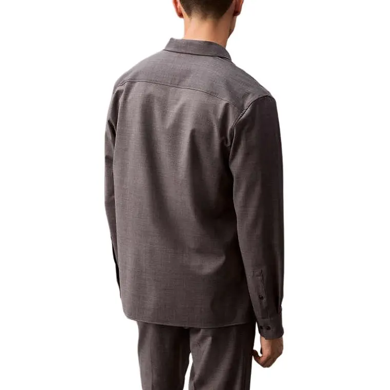 CALVIN KLEIN Shirt Men's Mystic Gray-1