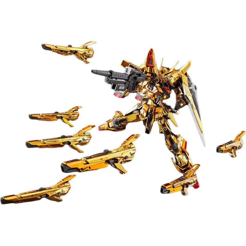 BANDAI RG Collection Dawn Gundam With Hibiki Backpack HG Zeus Phantom Seam Set Model Accessories-3