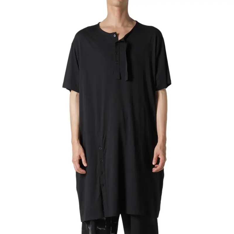 Yohji Yamamoto Pour Homme SS25 T Shirt Men's Black-5