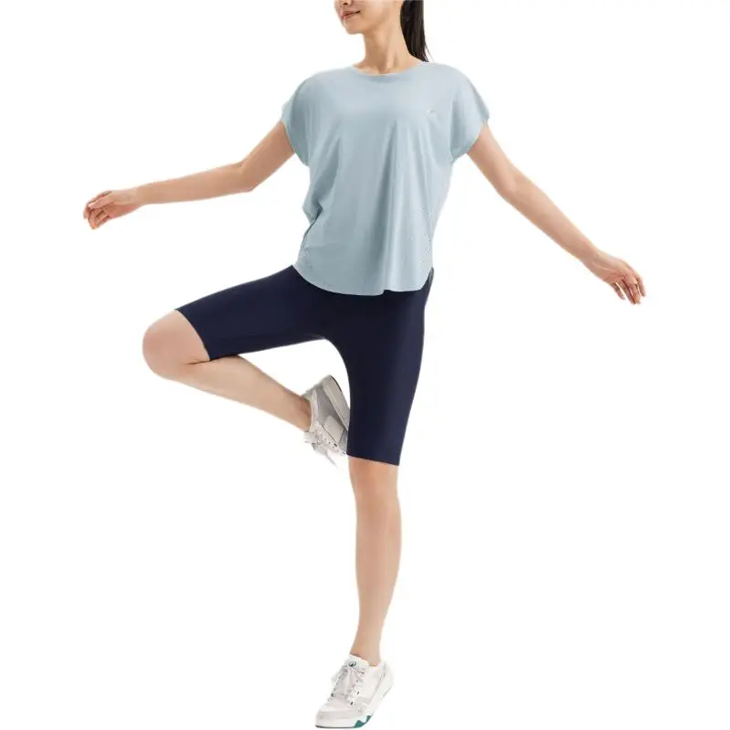 DECATHLON Cycling Pants Women's Gray Blue-6