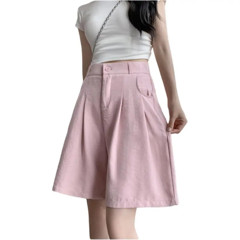 Mu Xiao Xin Denim Shorts Women's-3