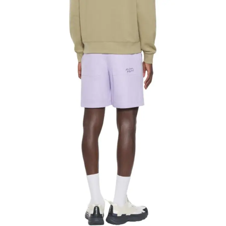 Maison Kitsune SS25 Casual Shorts Men's Light Purple-2
