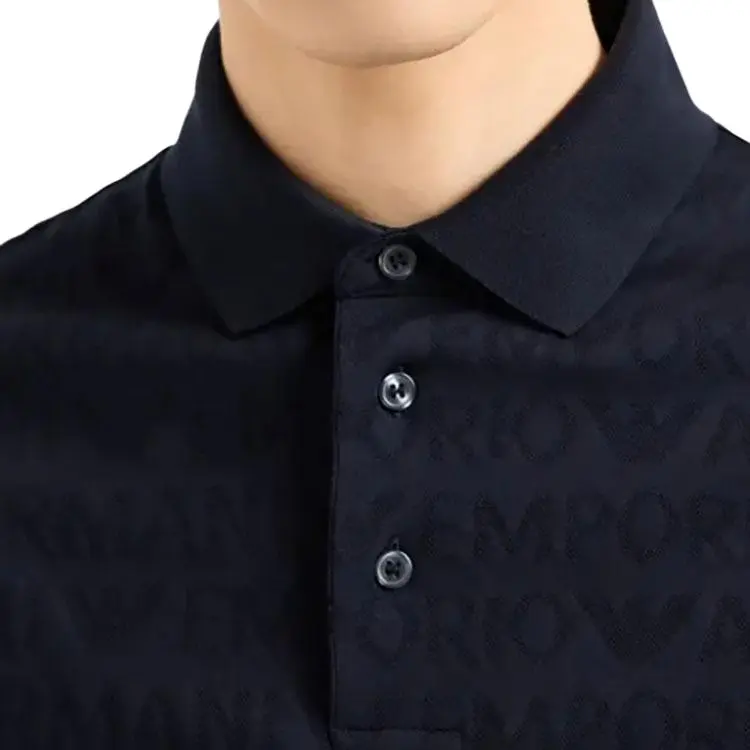 EMPORIO ARMANI Polo Shirt Men's Navy-4