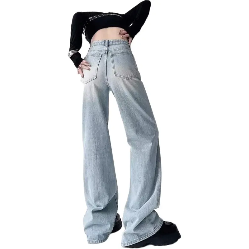 Ordifen Jeans Women's Light Blue-1