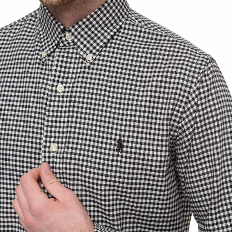 Polo Ralph Lauren SS23 Shirt Men's Black White-2