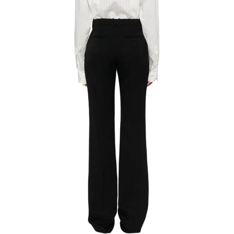 SAINT LAURENT Flared Tuxedo Pants-3