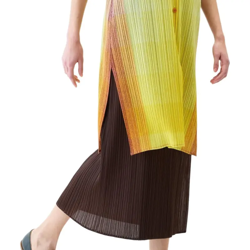 PLEATS PLEASE ISSEY MIYAKE Shirt Women's Yellow-7