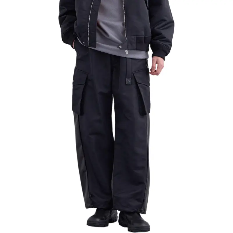 UNITED TOKYO SS25 Cargo Pants Men's Black-3