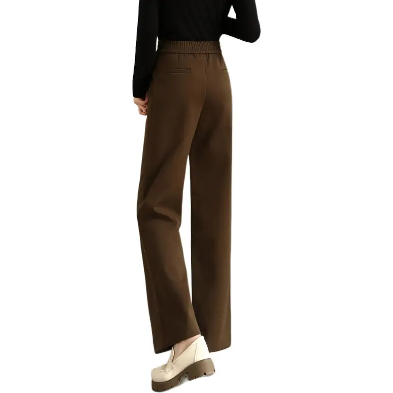Mylan Casual Pants Women's Coffee-0
