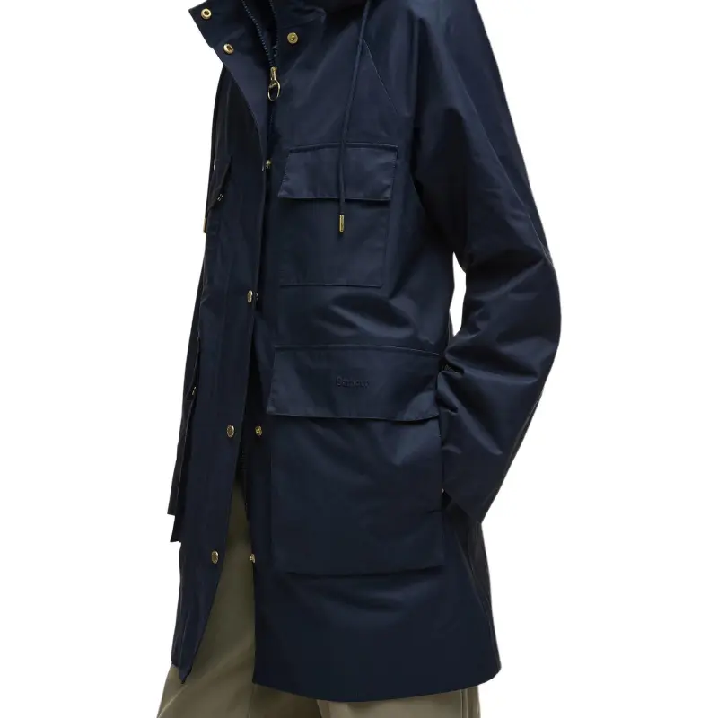 BARBOUR Jackets & Coats Women's Dark Marine Blue-5