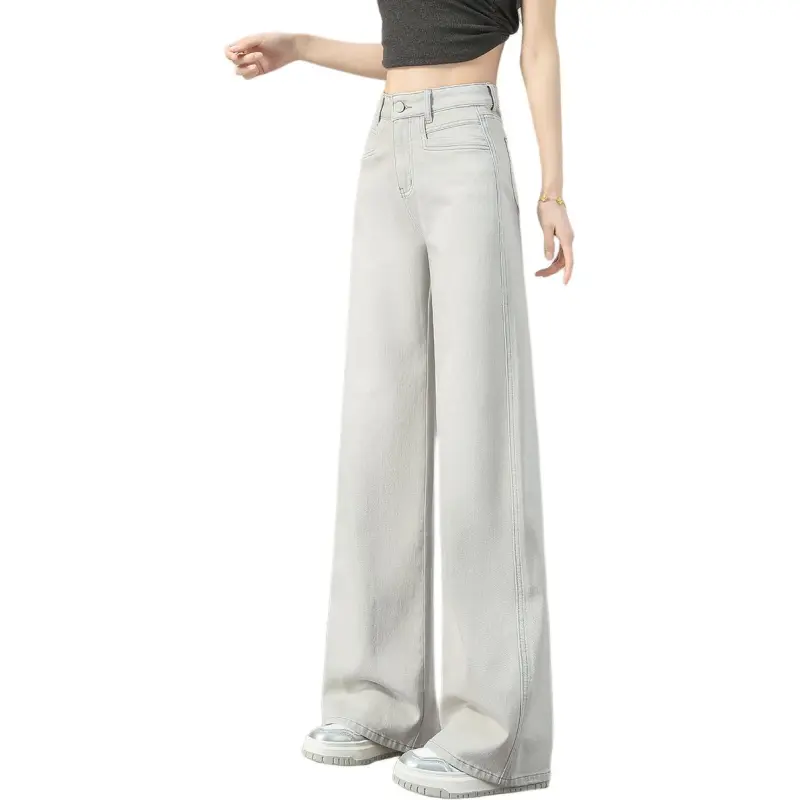 Weixi Jeans Women's White-6