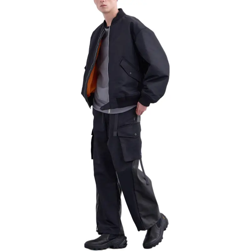 UNITED TOKYO SS25 Cargo Pants Men's Black-2