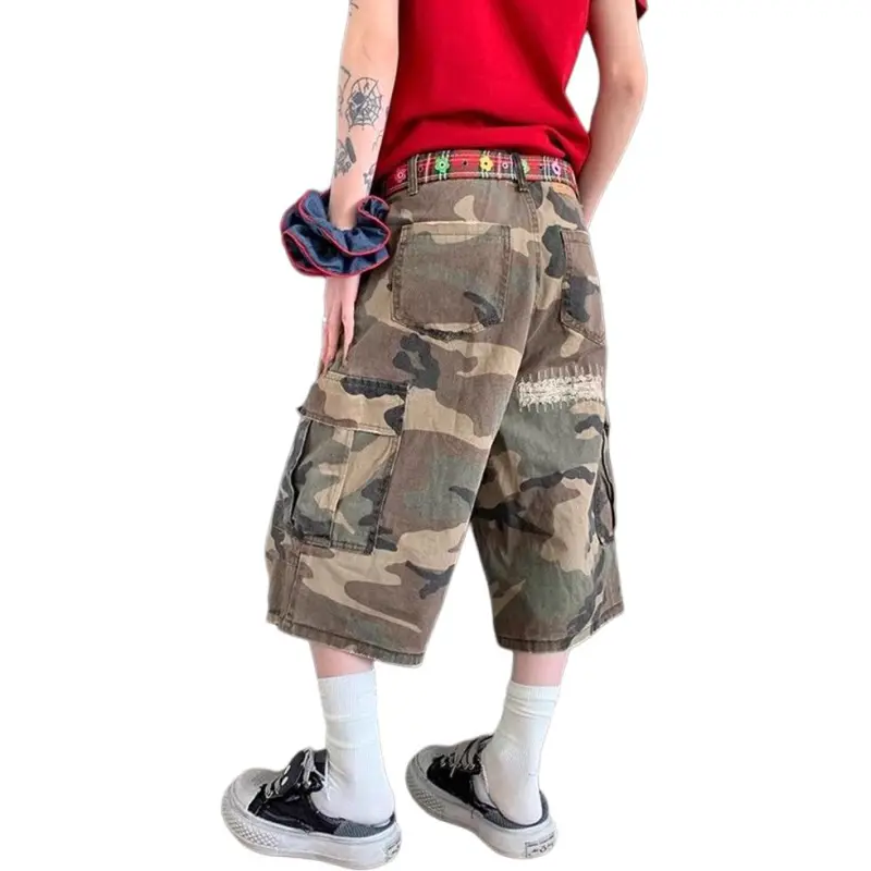 DAFK Denim Shorts Men's Camouflage -2