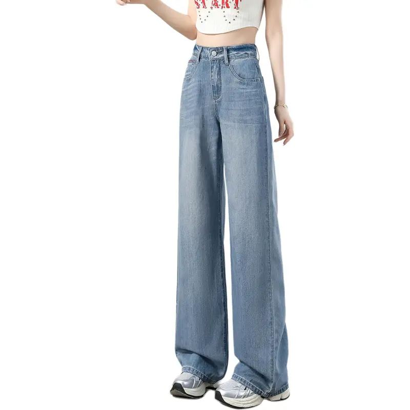 Weixi Jeans Women's Light Blue-4