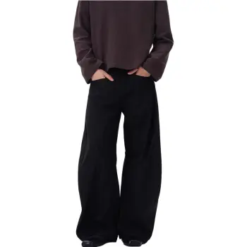 KVIV Suit Trousers Men Black 