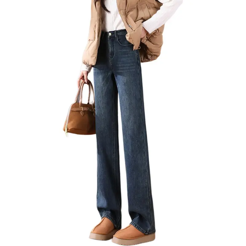 Weixi Jeans Women's Jadeite Blue-3