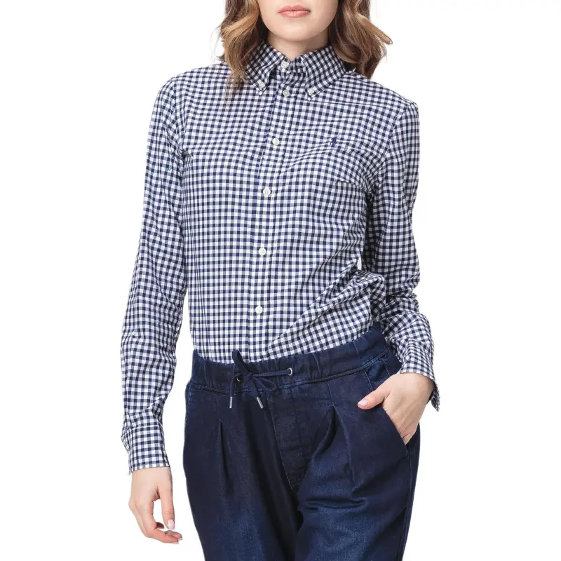 Polo Ralph Lauren SS24 Shirt Women's Marine Blue-1