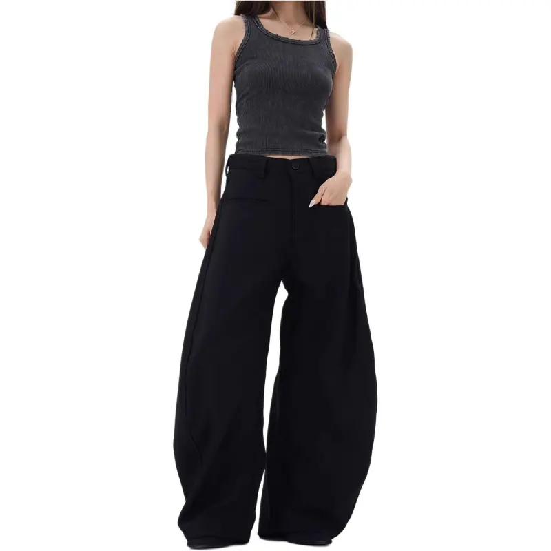 KVIV Suit Trousers Men Black -2