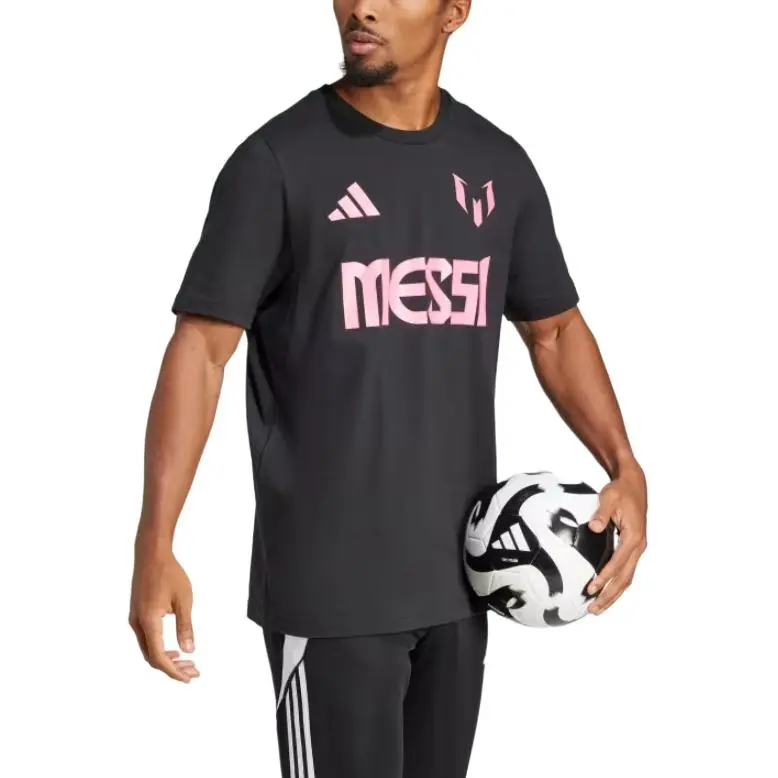 Adidas Messi T-Shirt Men's Black-3